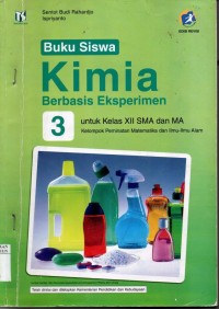 Kimia Kelas XII Jilid 3 Kurikulum 2013 Edisi Revisi