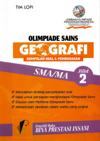 Kumpulan soal dan pembahasan olimpiade sains geografi sma/ma jilid 2